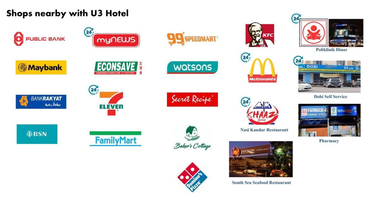 U3 Hotel Subang Jaya Eksteriør bilde